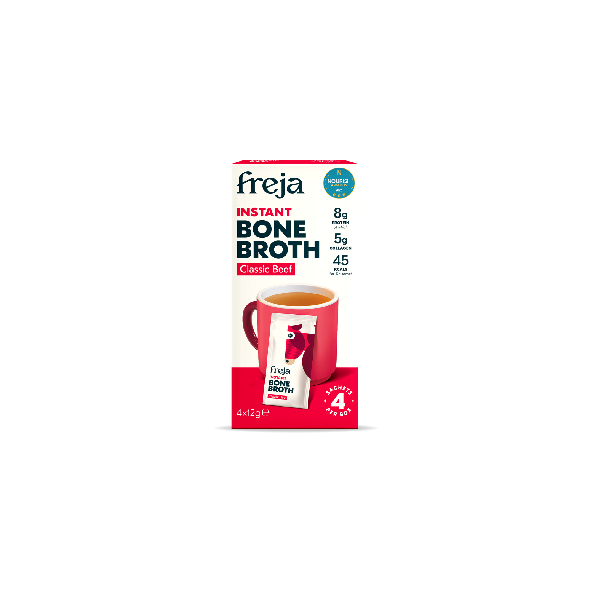 Freja Instant Bone Broth – Classic Beef