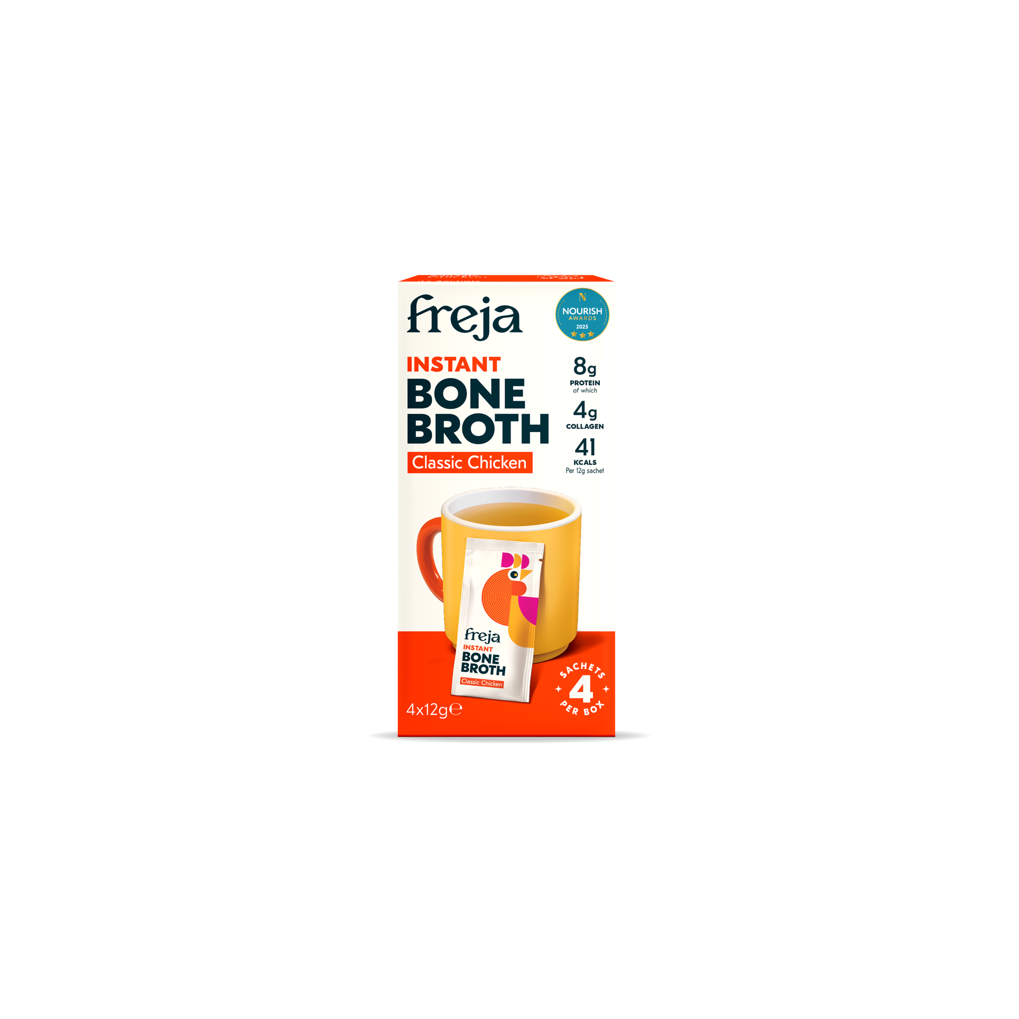 Freja Instant Bone Broth – Classic Chicken