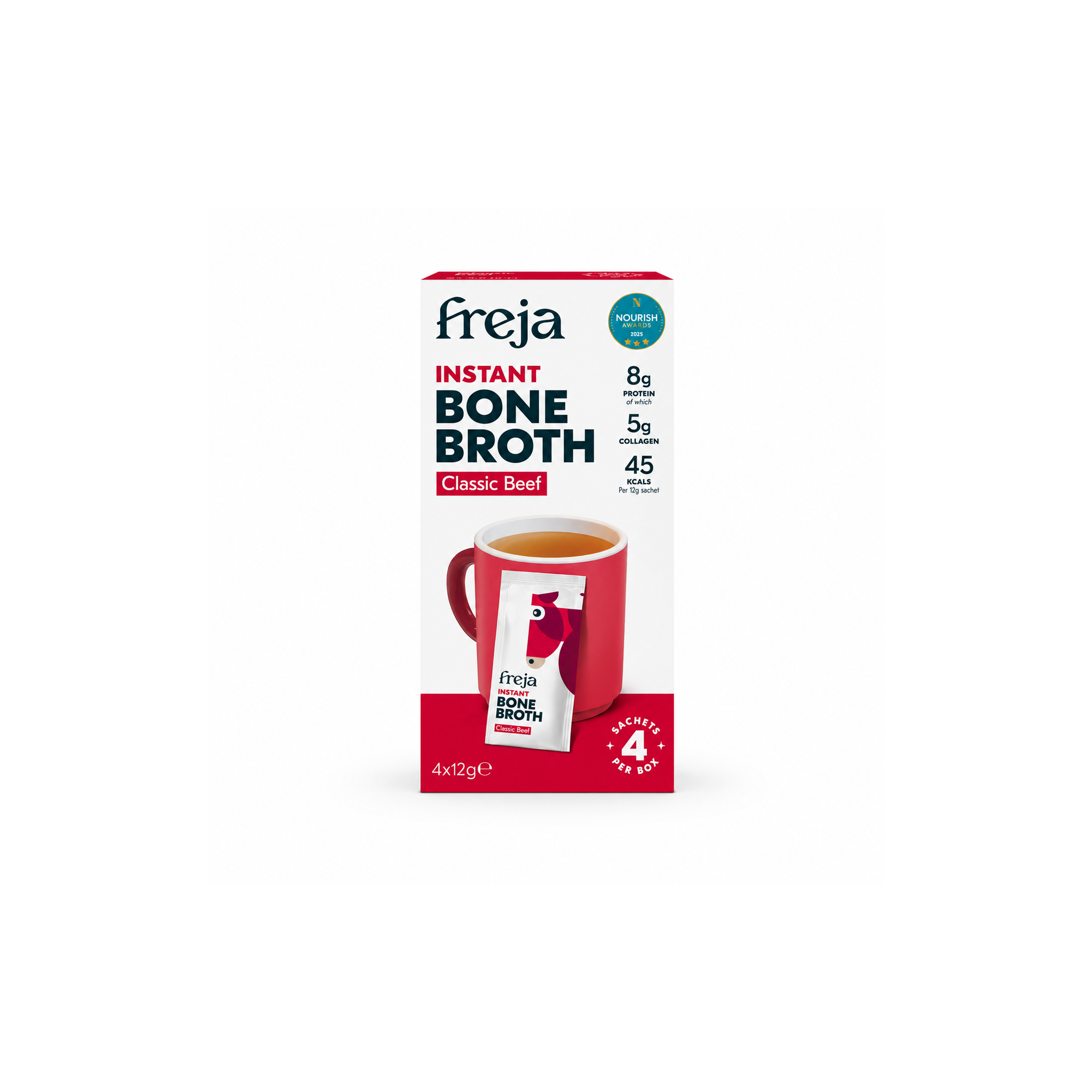 Freja Instant Bone Broth – Classic Beef